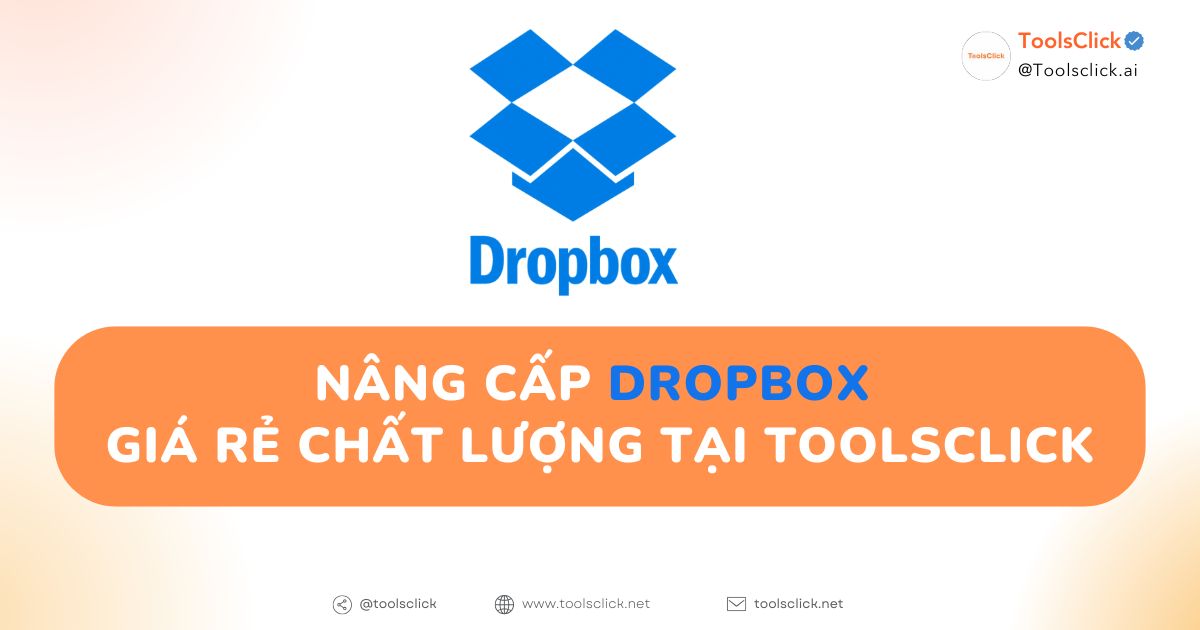 nâng cấp Dropbox