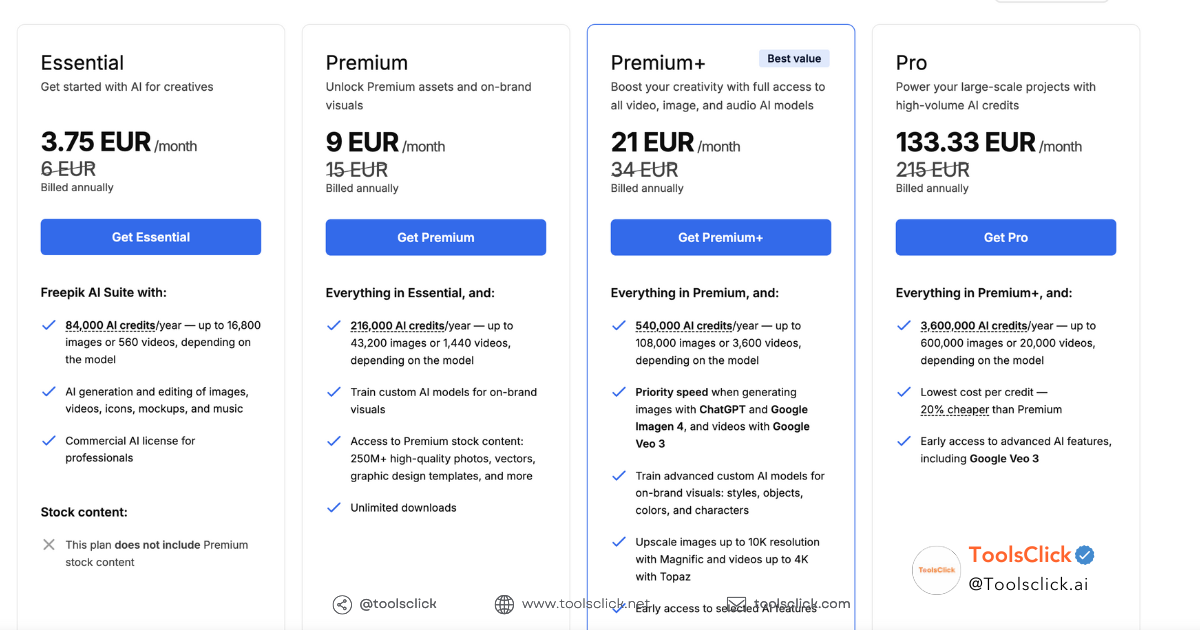 Mua tài khoản Freepik