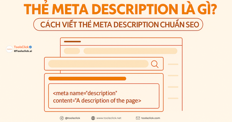 Trang chủ meta description là