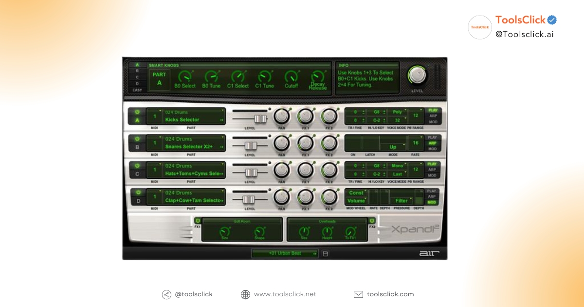 AIR Xpand!2 bản quyền