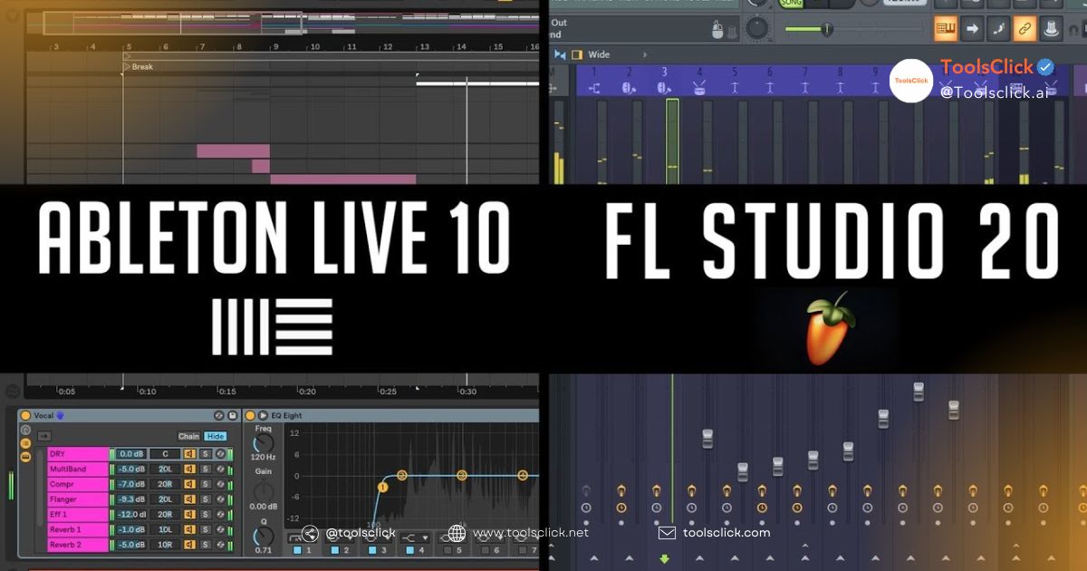 So sánh Fl Studio với Abeleton live